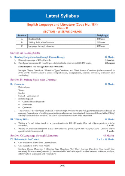 Oswaal CBSE Class 10 Question Bank 2027 Set of 4 Books (English, Maths Standard, Science, Social Science)