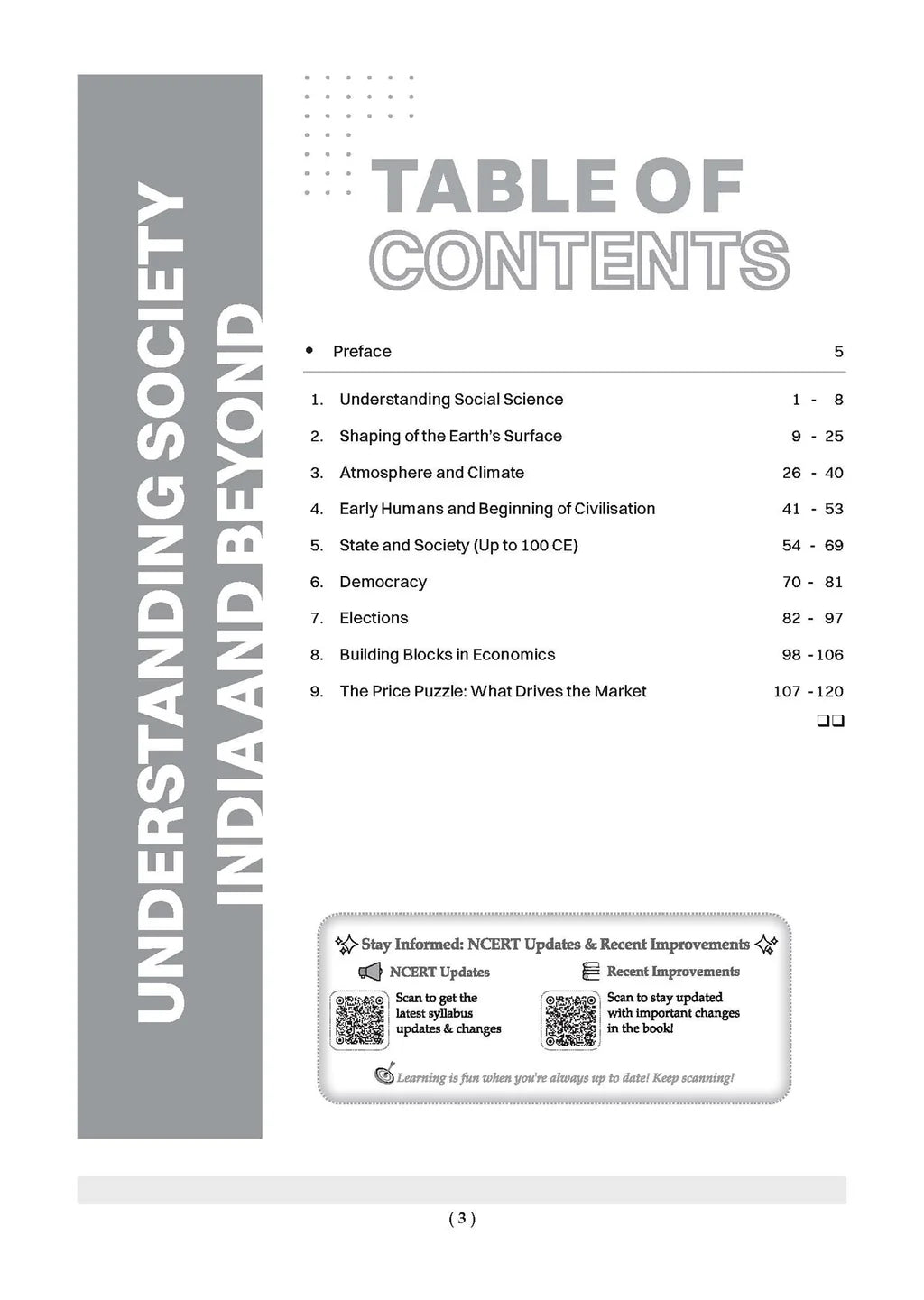 Oswaal CBSE NCERT Class 9 Textbook Solutions Social Science - Understanding Society India and Beyond | New Edition