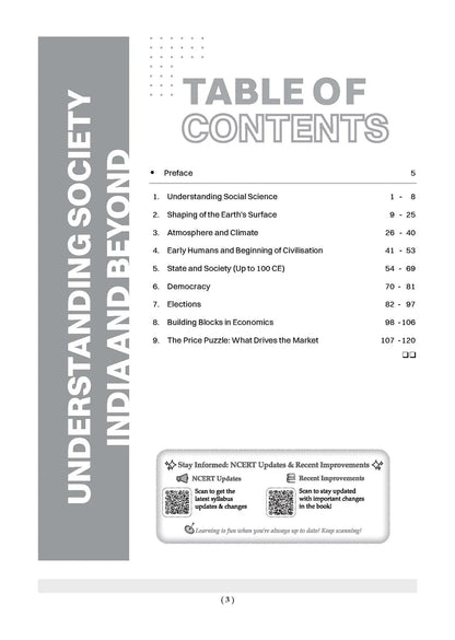 Oswaal CBSE NCERT Class 9 Textbook Solutions Social Science - Understanding Society India and Beyond | New Edition