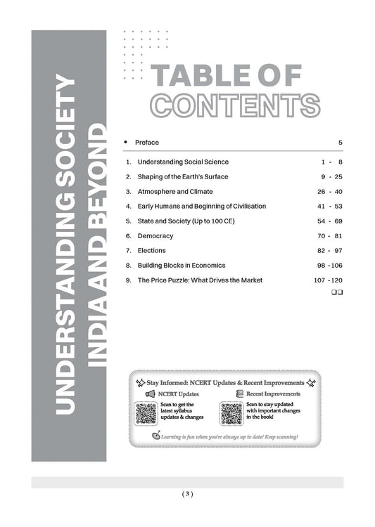 Oswaal CBSE NCERT Class 9 Textbook Solutions Social Science - Understanding Society India and Beyond | New Edition
