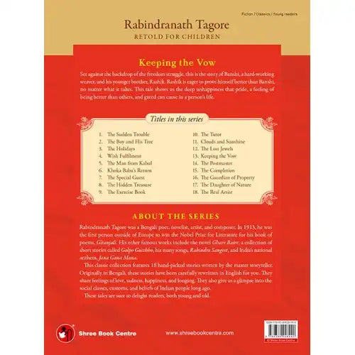 Rabindranath Tagore : Keeping The Vow | Classics Stories