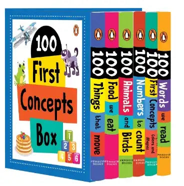 100 First Concepts Box Set (6 Books Box-Set)