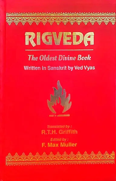 Rigveda The Oldest Divine Book : Sanskrit | English - Hardcover