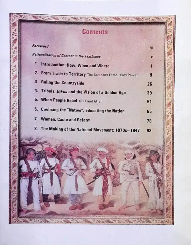 NCERT Social Science Grade 8 : Our Pasts III - Textbook in History - Image #2