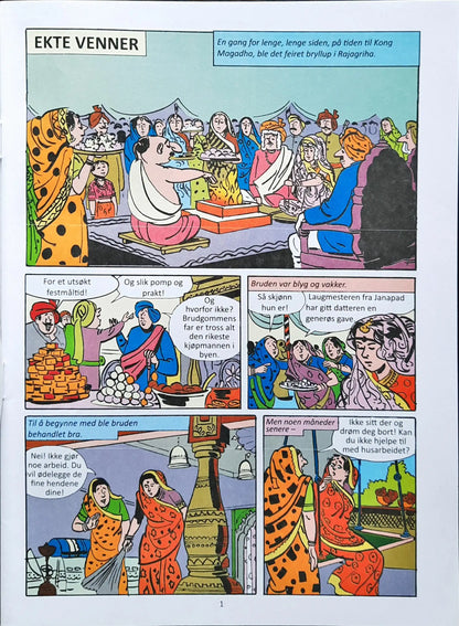 Amar Chitra Katha Vol. 614 : True Friends - Swedish