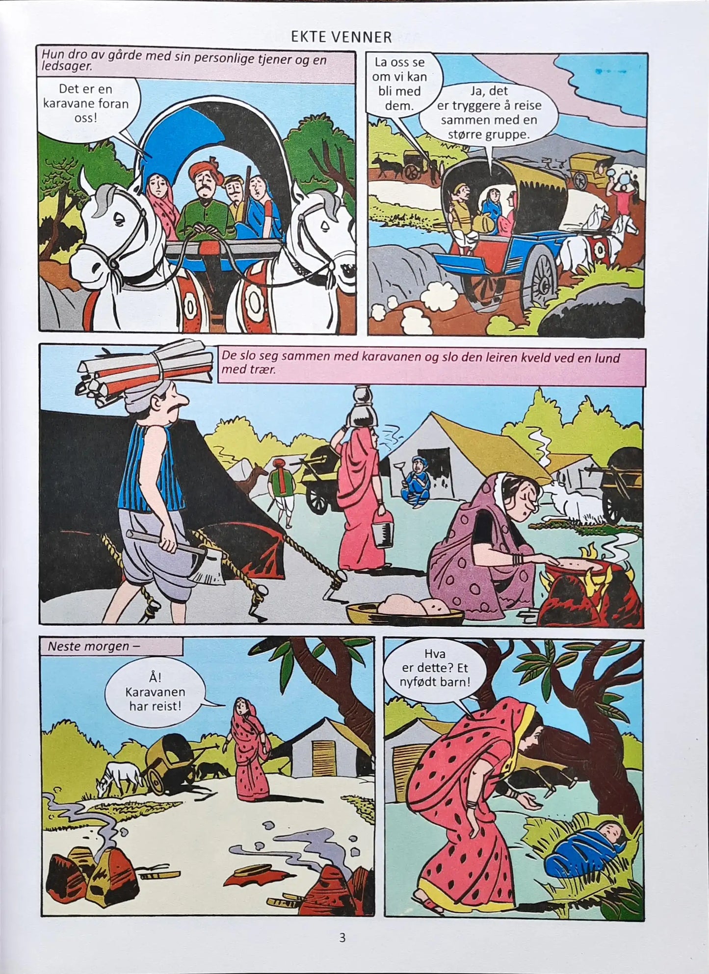 Amar Chitra Katha Vol. 614 : True Friends - Swedish