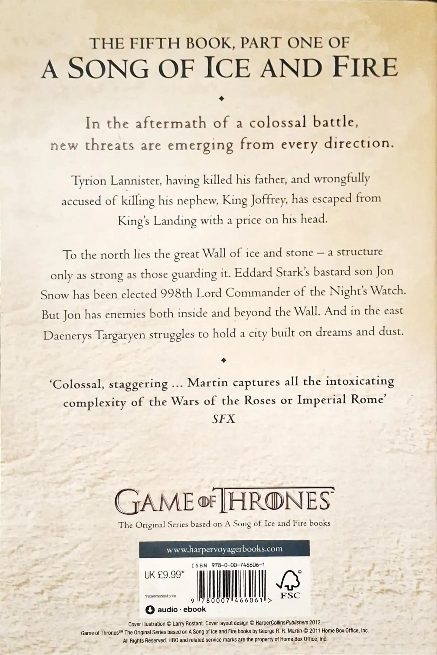 A Song of Ice and Fire #5 : A Dance with Dragons - Dreams and Dust (P)