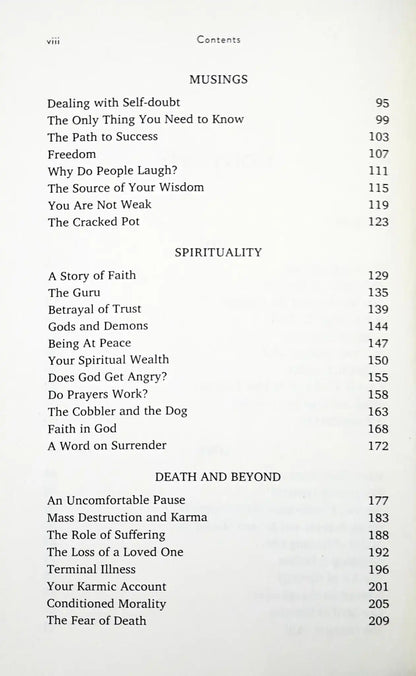 A Fistful of Wisdom : A Monk's Light Musings on Life's Serious Stuff