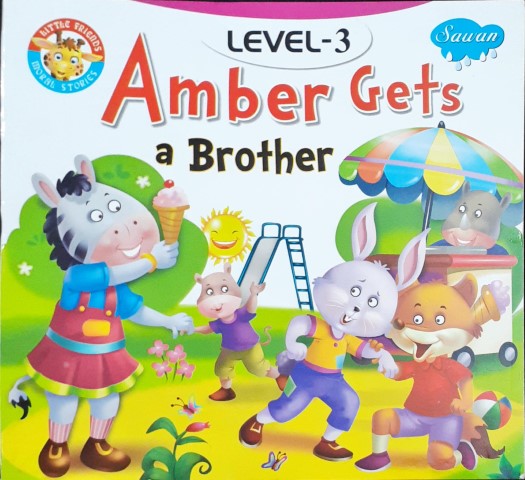 Amber Gets A Brother Level 3 - Little Friends Moral Stories