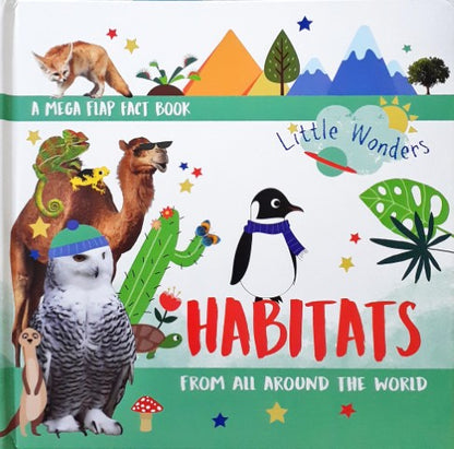 Little Wonders Habitats From All Around The World A Mega Flap Fact Book