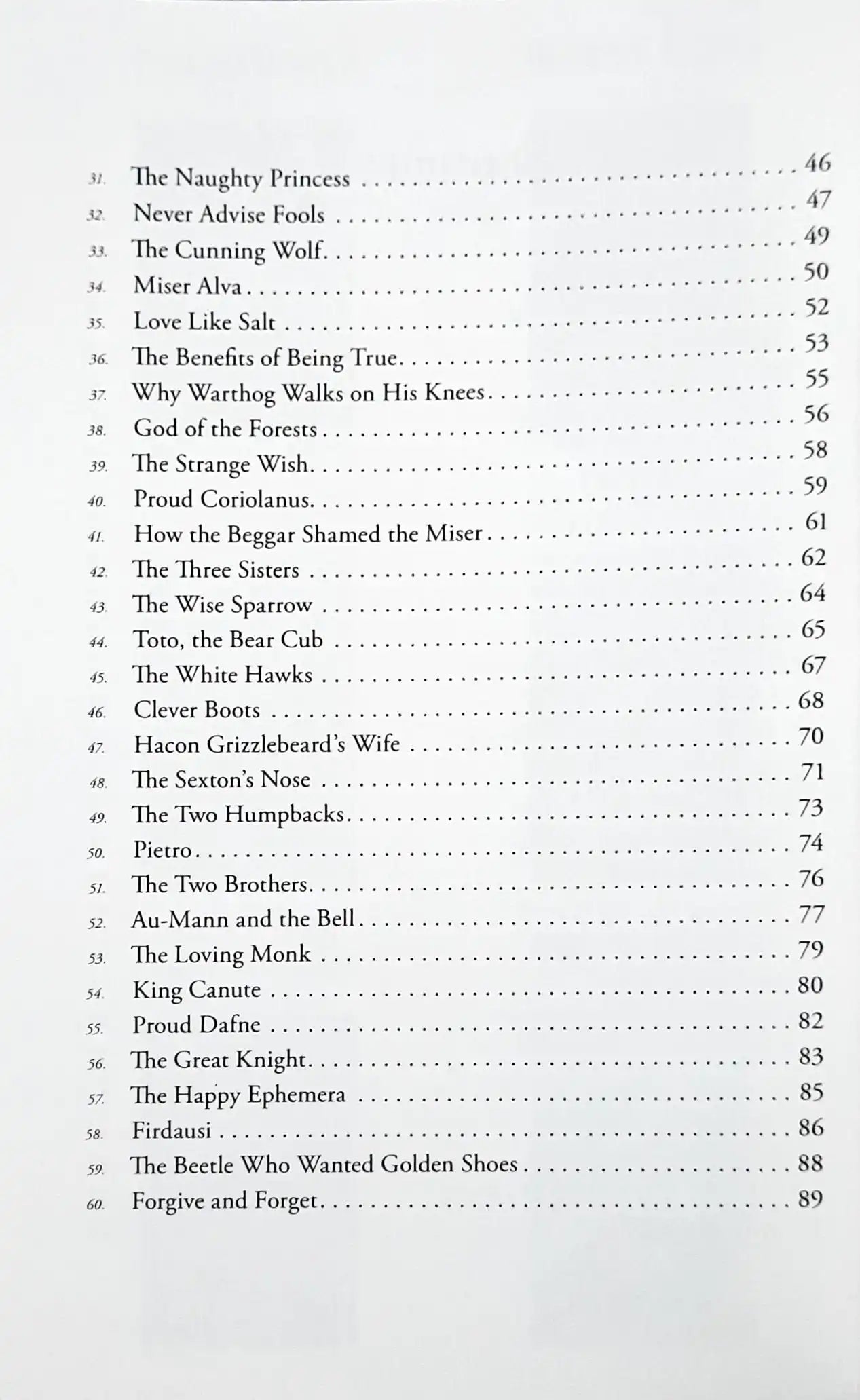 Timeless Fables : The Dog of Japan and Other Stories (60 Stories)