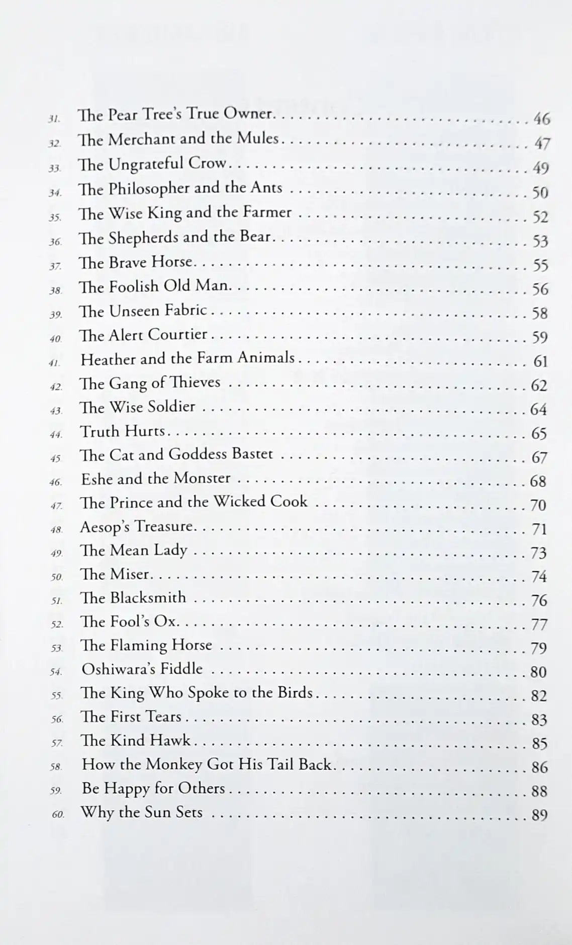 Timeless Fables : The Strange Case and Other Stories (60 Stories)