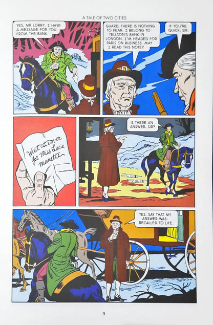 A Tale of Two Cities : Classics Illustrated No. 6