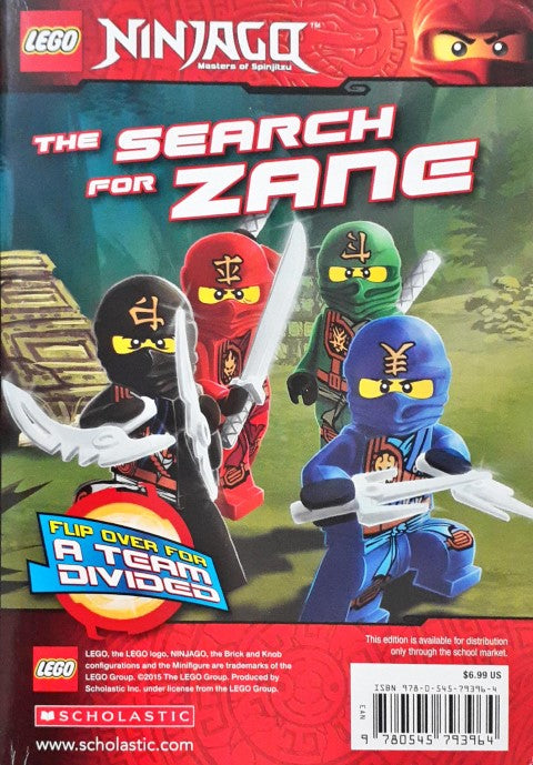 Lego Ninjago Team Divided The Search for Zane