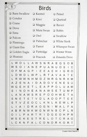 Graded Word Search Puzzle Book 2