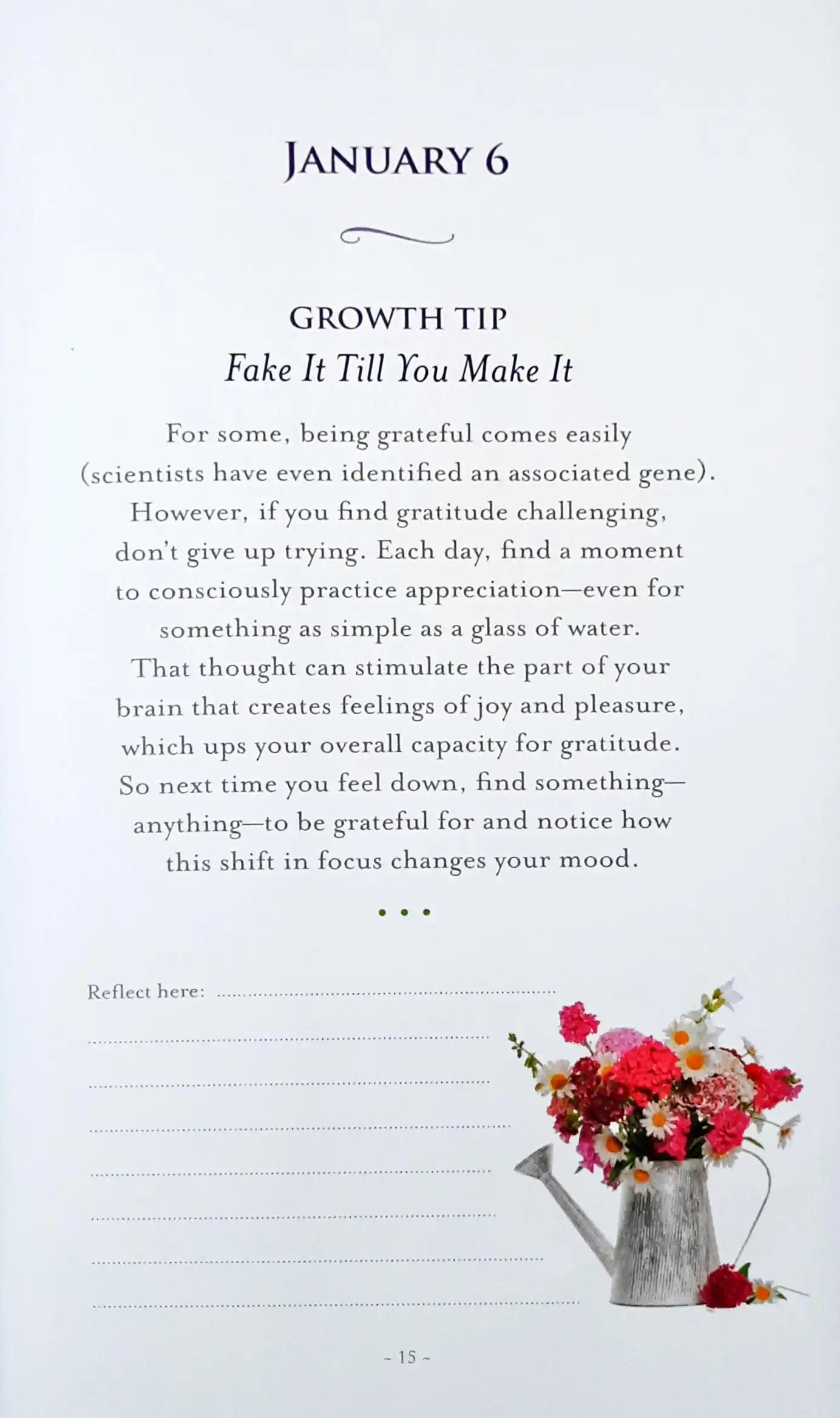A Year of Daily Gratitude : A Guided Journal for Creating Thankfulness Every Day