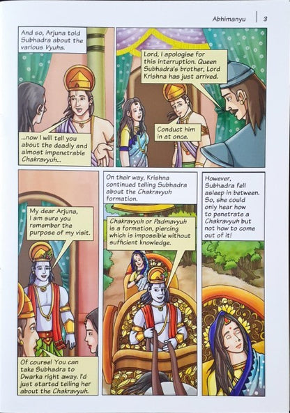 Abhimanyu - Indian Myths And Legends