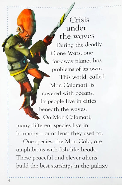Ackbar's Underwater Army : Star Wars - The Clone Wars | DK Readers Level 3 (P)