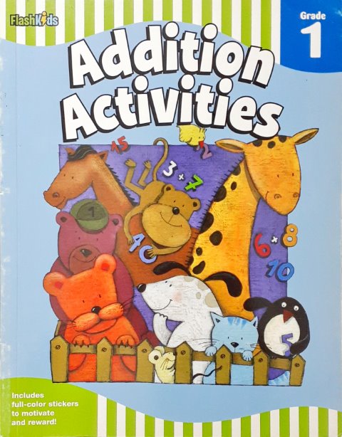 Addition Activities Grade 1 With Stickers