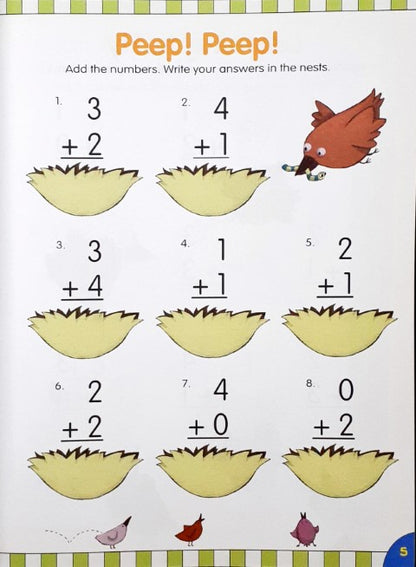 Addition Activities Grade 1 With Stickers