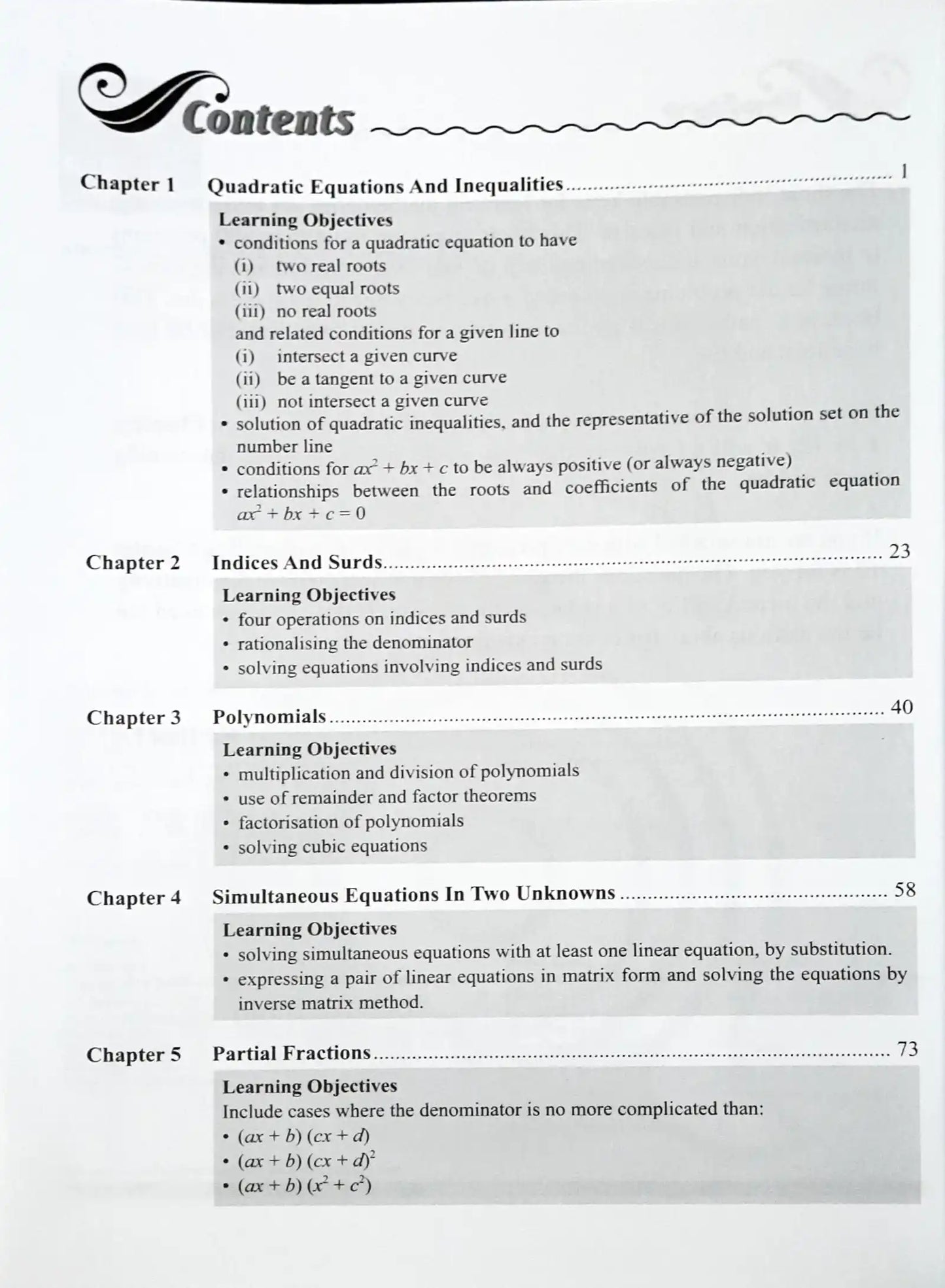 SAP Additional Maths Gym for Secondary 3 & 4
