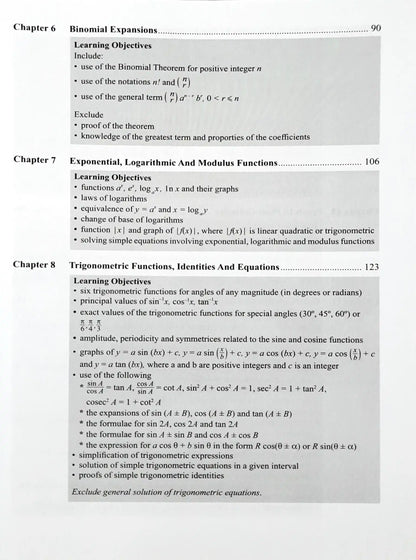 SAP Additional Maths Gym for Secondary 3 & 4