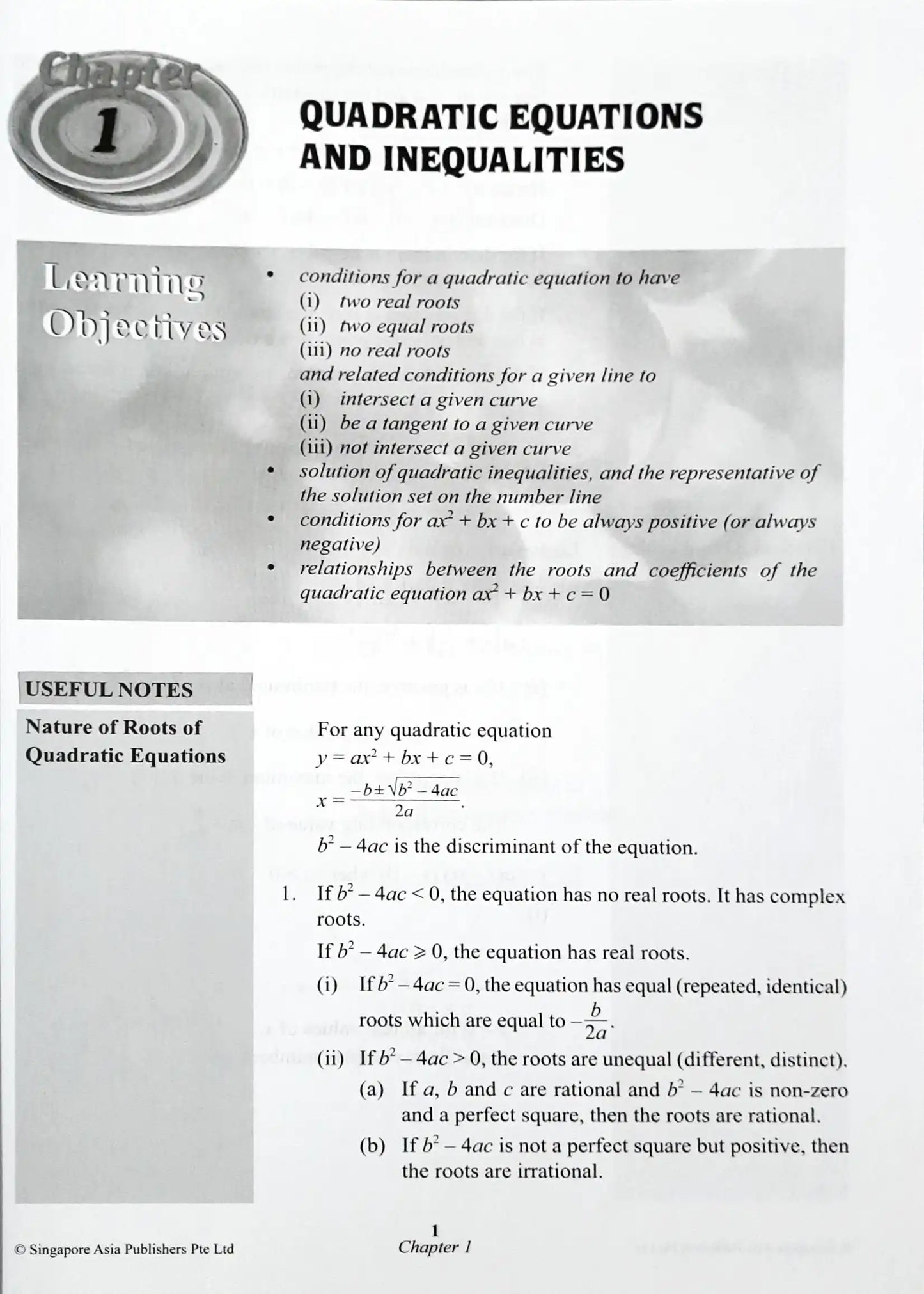 SAP Additional Maths Gym for Secondary 3 & 4