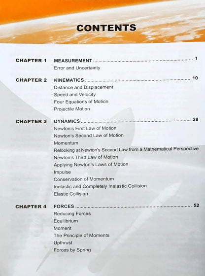 SAP Advanced Level Physics Part 1