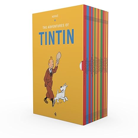 The Adventures of Tintin (Set of 23 Books) Box Set