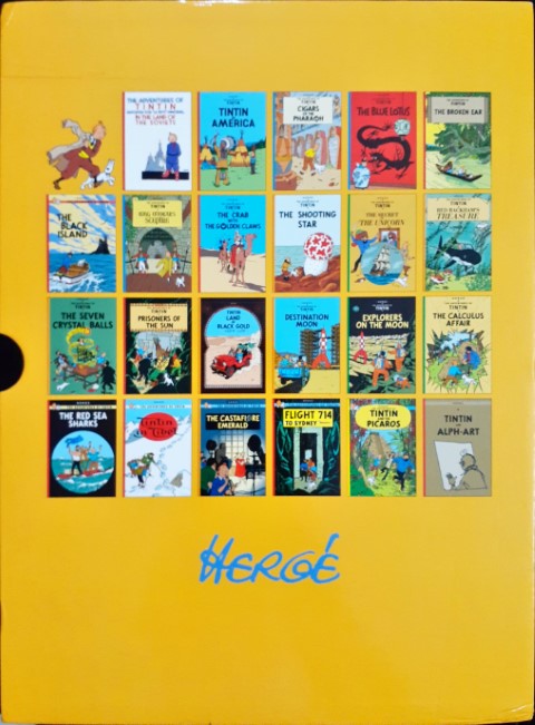 The Adventures of Tintin (Set of 23 Books) Box Set – Books