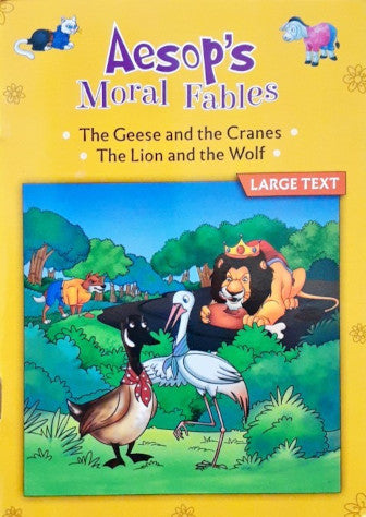 The Geese And The Cranes / The Lion And The Wolf - Aesop's Moral Stories