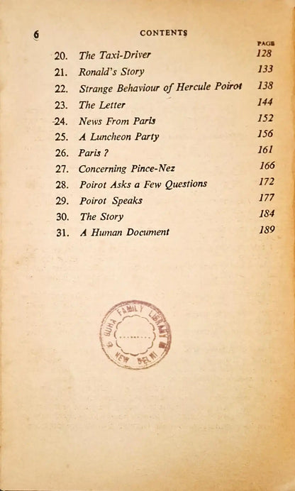 Hercule Poirot #9 : Lord Edgeware Dies (P)