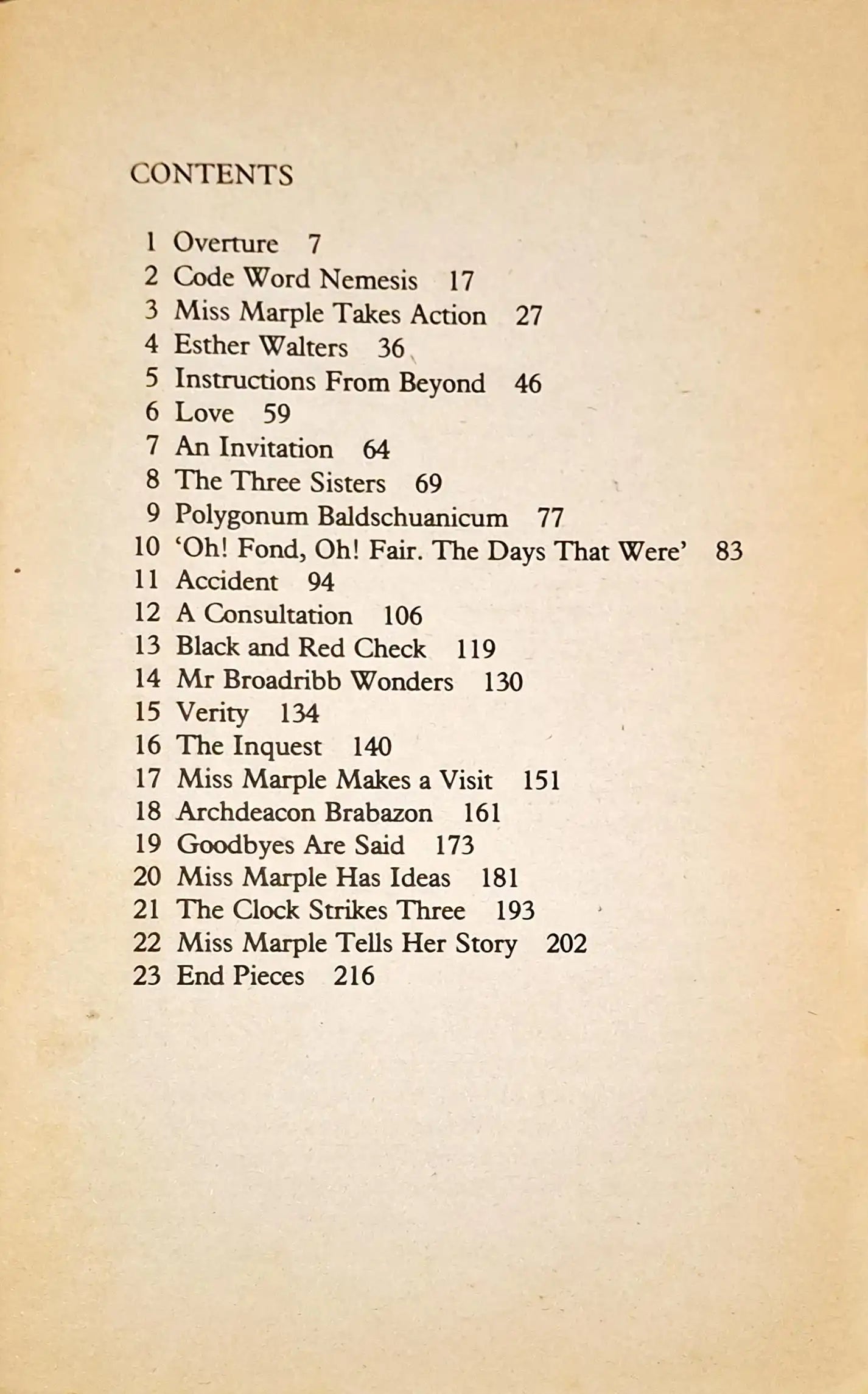 Miss Marple #11 : Nemesis (P)