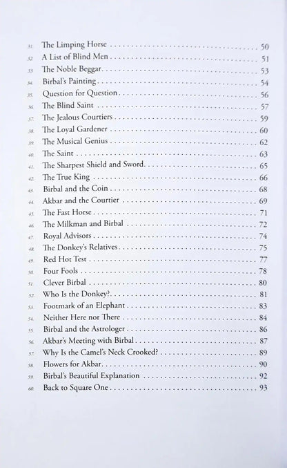 Timeless Fables : Birbal Betrays Himself and Other Stories (60 Stories)