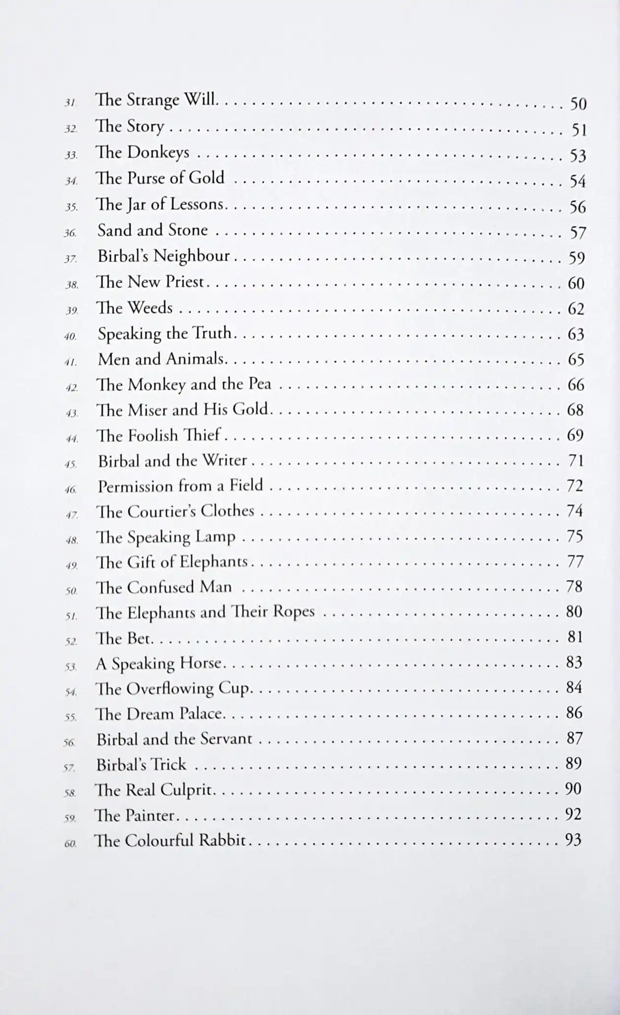 Timeless Fables : Birbal in Burma and Other Stories (60 Stories)