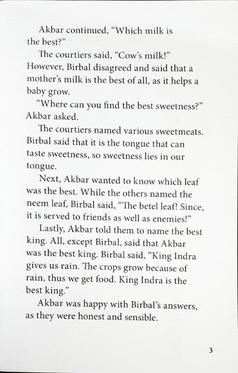 Fields of Pearls And Other Stories - Akbar And Birbal