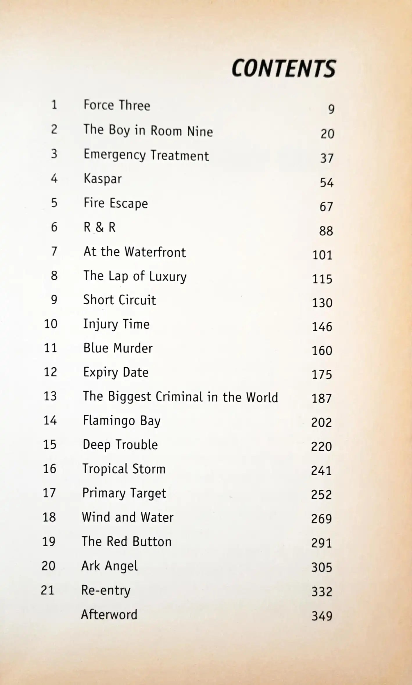 Alex Rider #6 : Ark Angel (P)