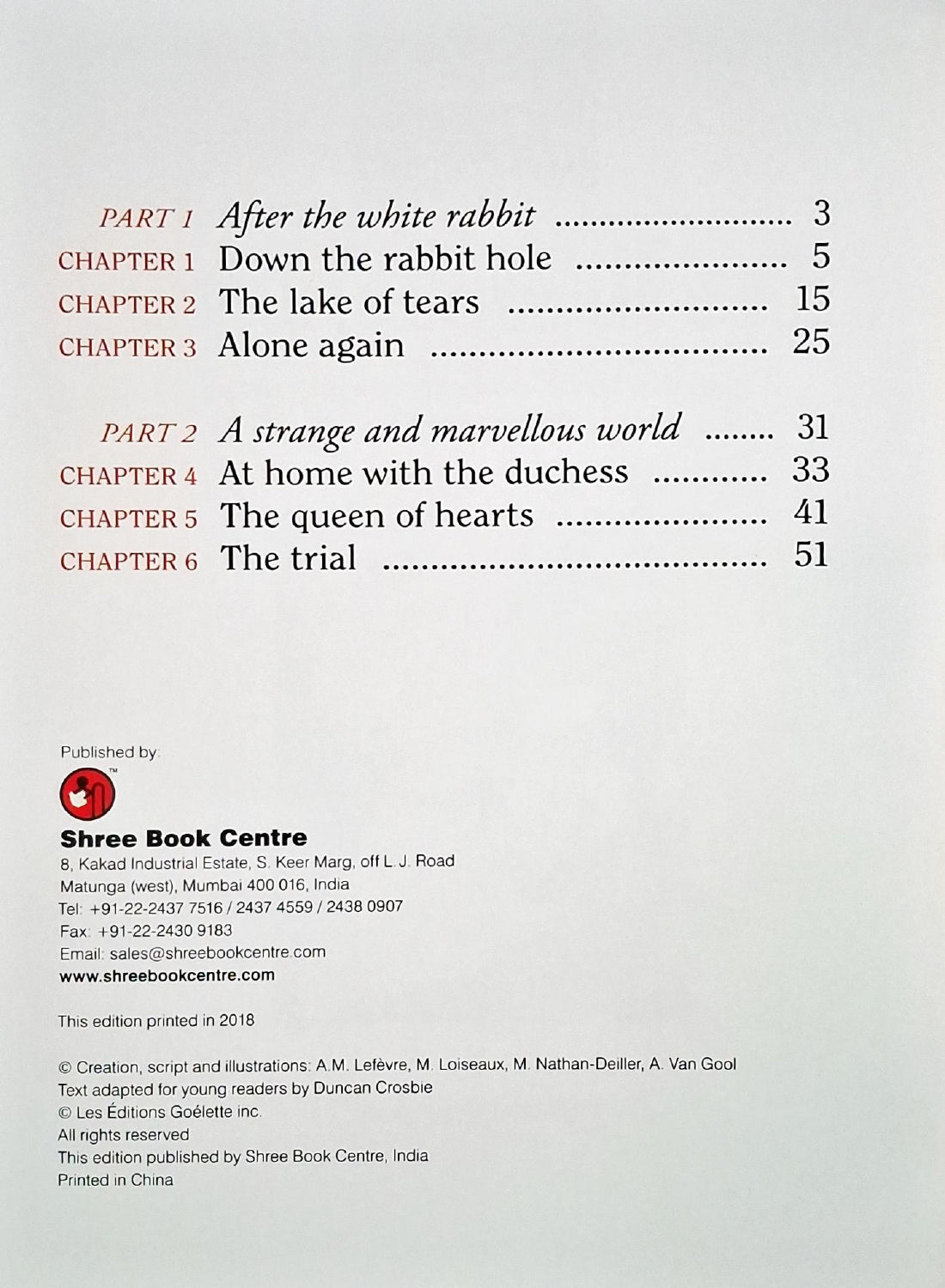 Junior Classics : Alice in Wonderland