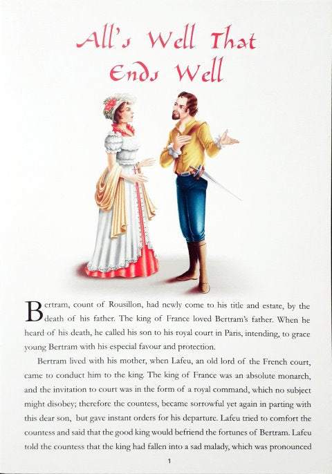 All's Well That Ends Well - Illustrated Tales From Shakespeare