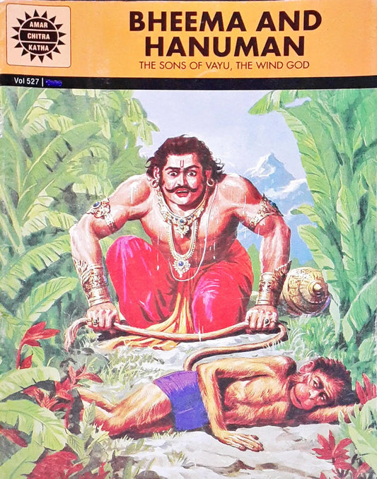 Amar Chitra Katha Vol 527 Bheema And Hanuman (P)