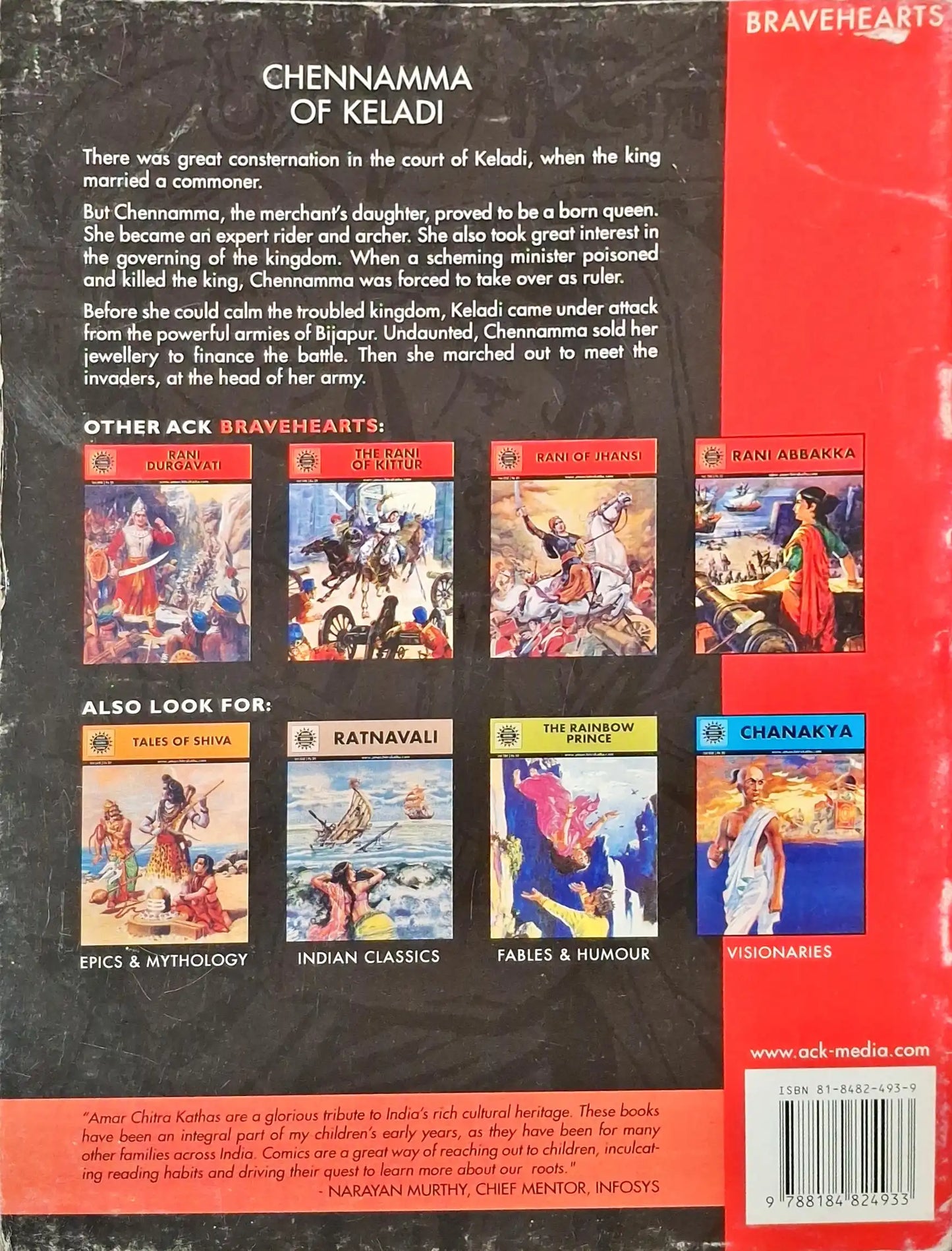 Chennamma Of Keladi : Amar Chitra Katha Vol. 793 (P)