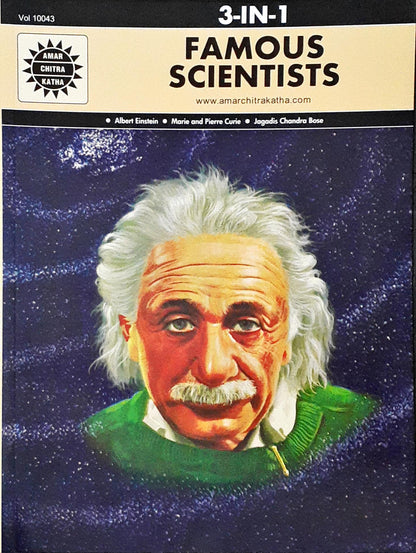 Famous Scientists : 3-in-1 - Amar Chitra Katha Vol. 10043 | Einstein Curie Bose