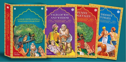 Amar Chitra Katha Folktales Collection Set of 3 Books