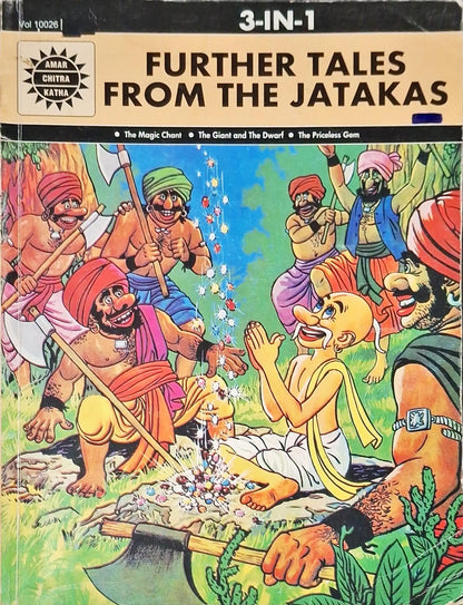 Further Tales from the Jatakas 3 in 1 : Amar Chitra Katha Vol. 10026 (P)