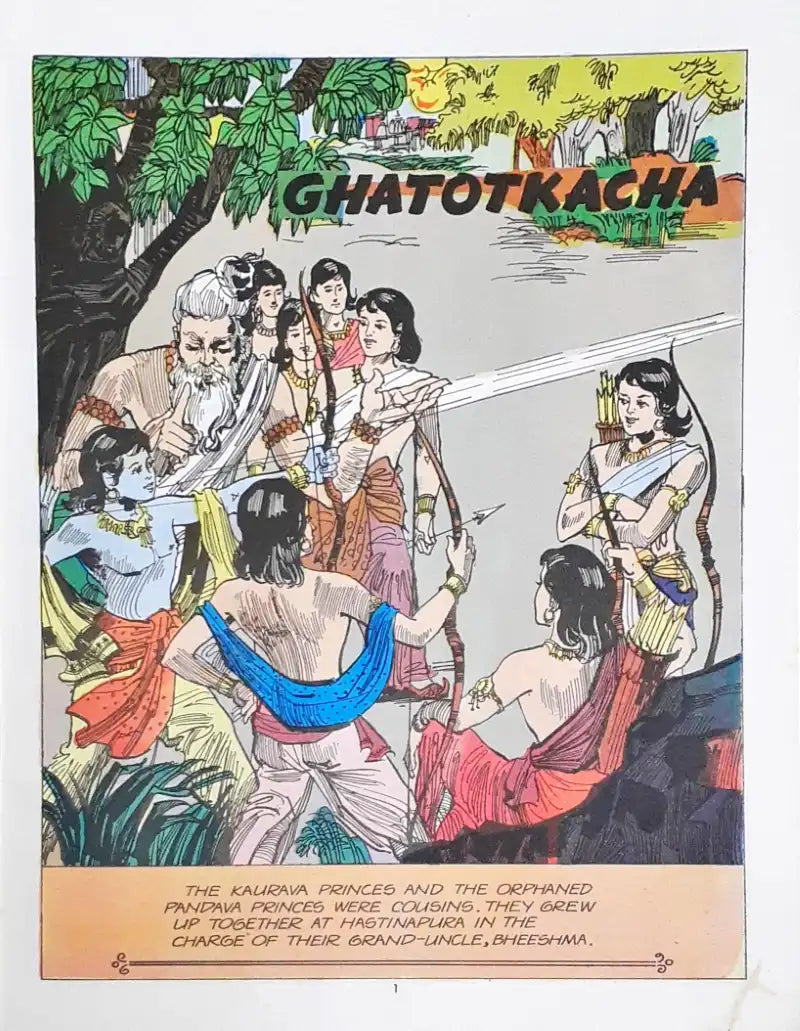 Amar Chitra Katha Vol. 592 Ghatotkacha (P)