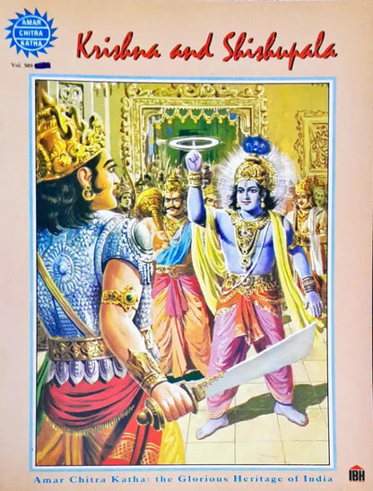 Krishna And Shishupala (Amar Chitra Katha) Vol. 589 (P)