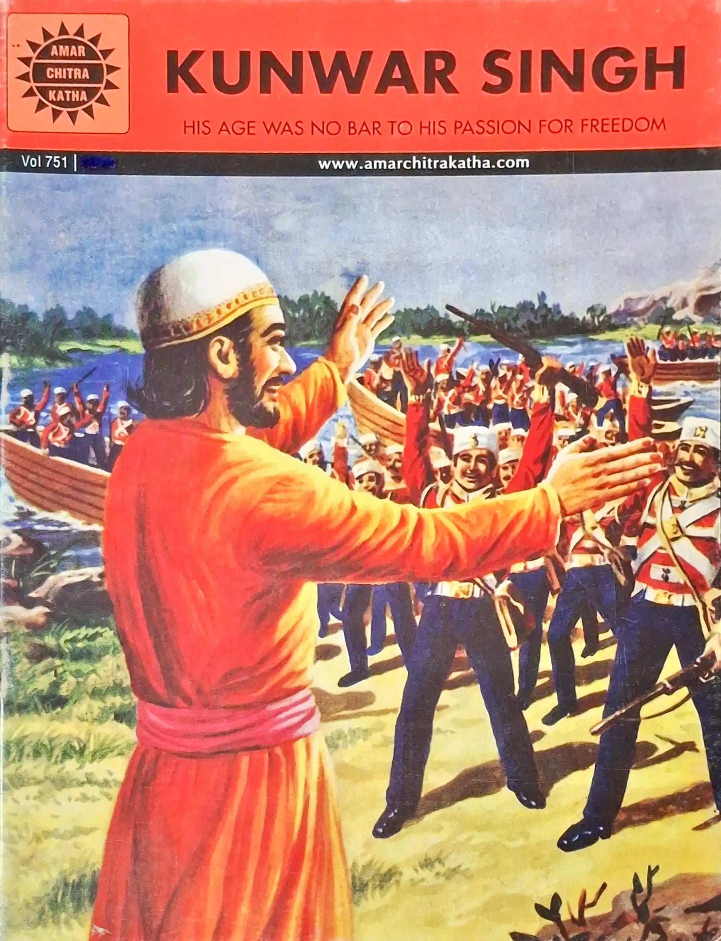 Kunwar Singh : Amar Chitra Katha Vol. 751 (P)