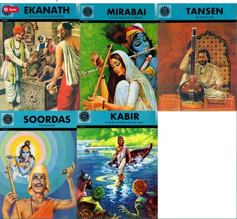 Amar Chitra Katha Musical Legends - Set of 5 Books