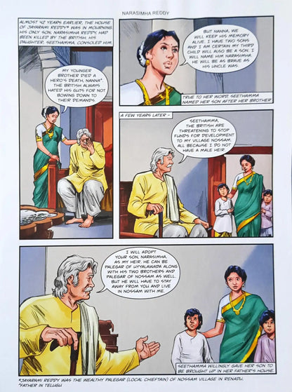 Narasimha Reddy : The Lion of Rayalaseema | Amar Chitra Katha