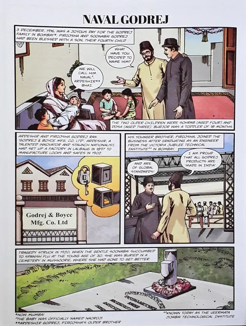 Naval Godrej: Pioneer of Progress - Amar Chitra Katha Vol. 856